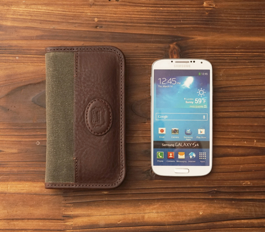 가죽공방 헤비츠 : Hevitz 7244 바이폴드 월렛케이스 (M)Bifold Wallet Case for Galaxy S3/S4 WC/MX