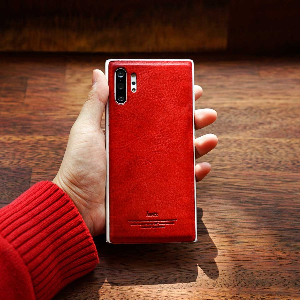 가죽공방 헤비츠 : Hevitz 3789 스마트폰 레더스킨 갤럭시 노트10+Smartphone Leather Skin for Galaxy Note10+